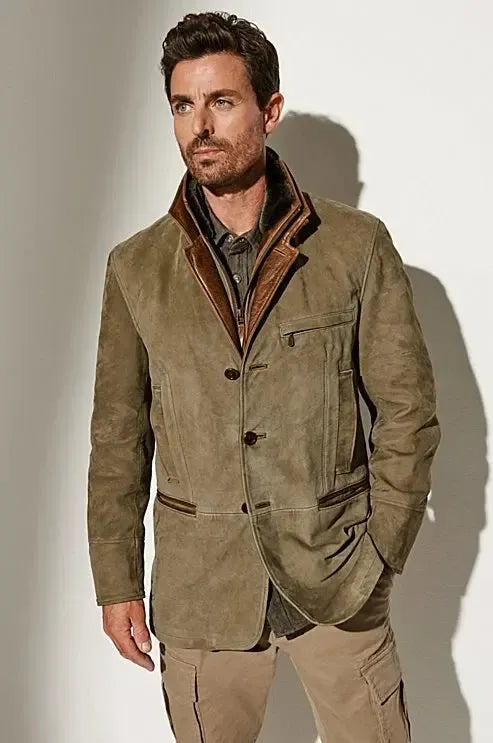 LAURENT MONACO | VESTE D'HIVER VINTAGE POUR HOMMES