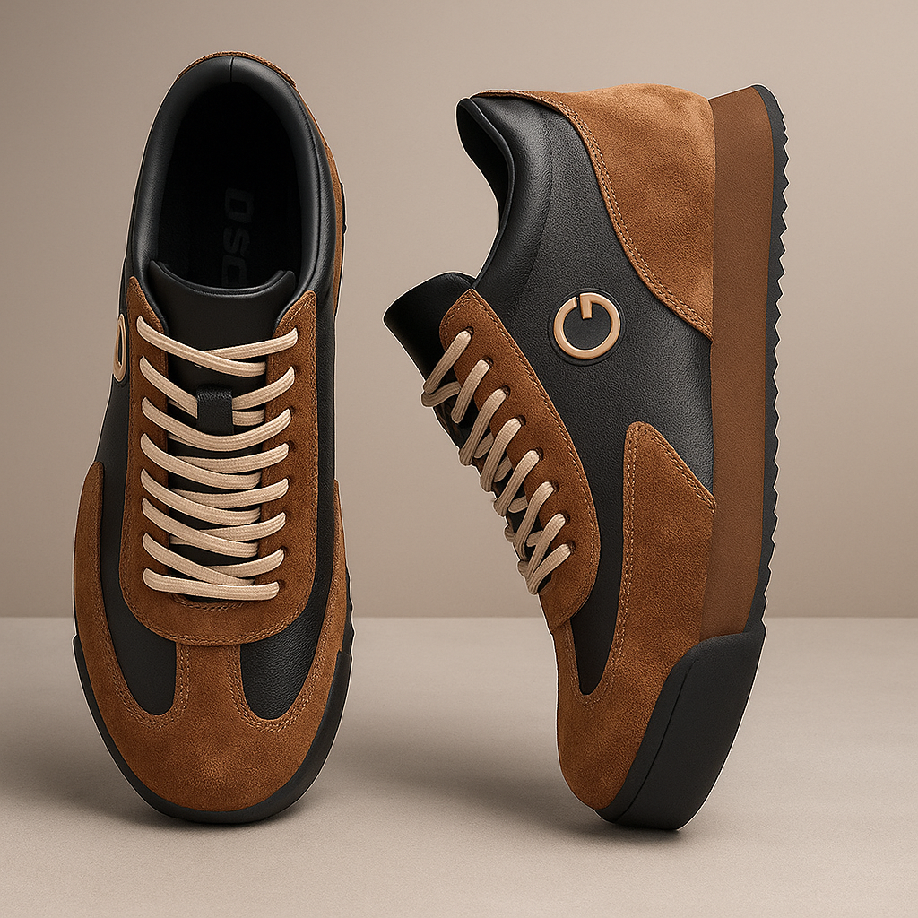 LAURENT MONACO | BASKETS CLASSIQUE BICOLORE POUR HOMME