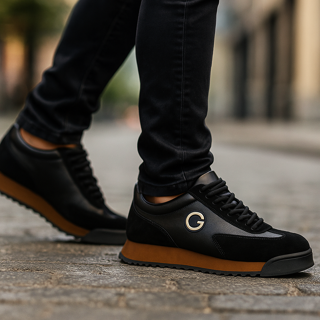 LAURENT MONACO | BASKETS CLASSIQUE BICOLORE POUR HOMME