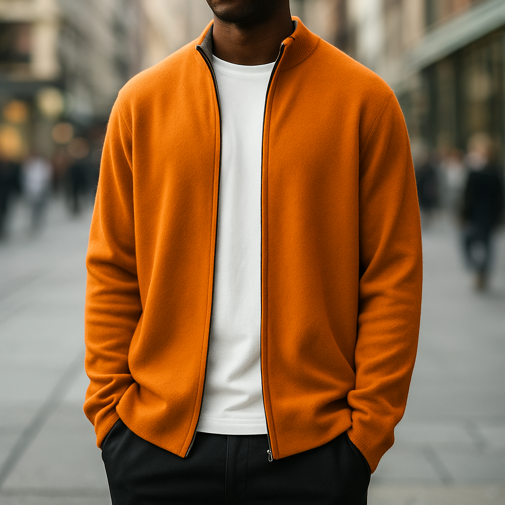 DUMONT LYON | CARDIGAN ZIPPÉ EN MAILLE POUR HOMME