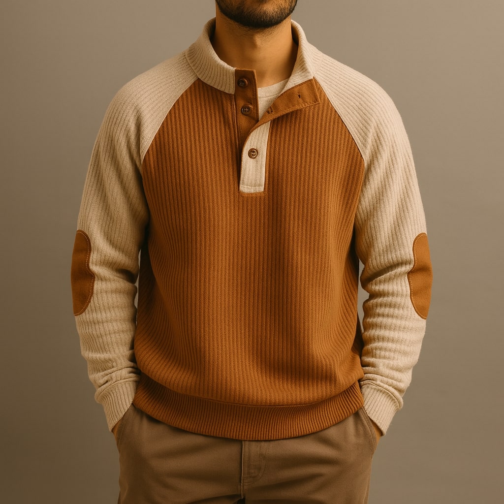 LAURENT MONACO | TRICOT CÔTELÉ POUR HOMME