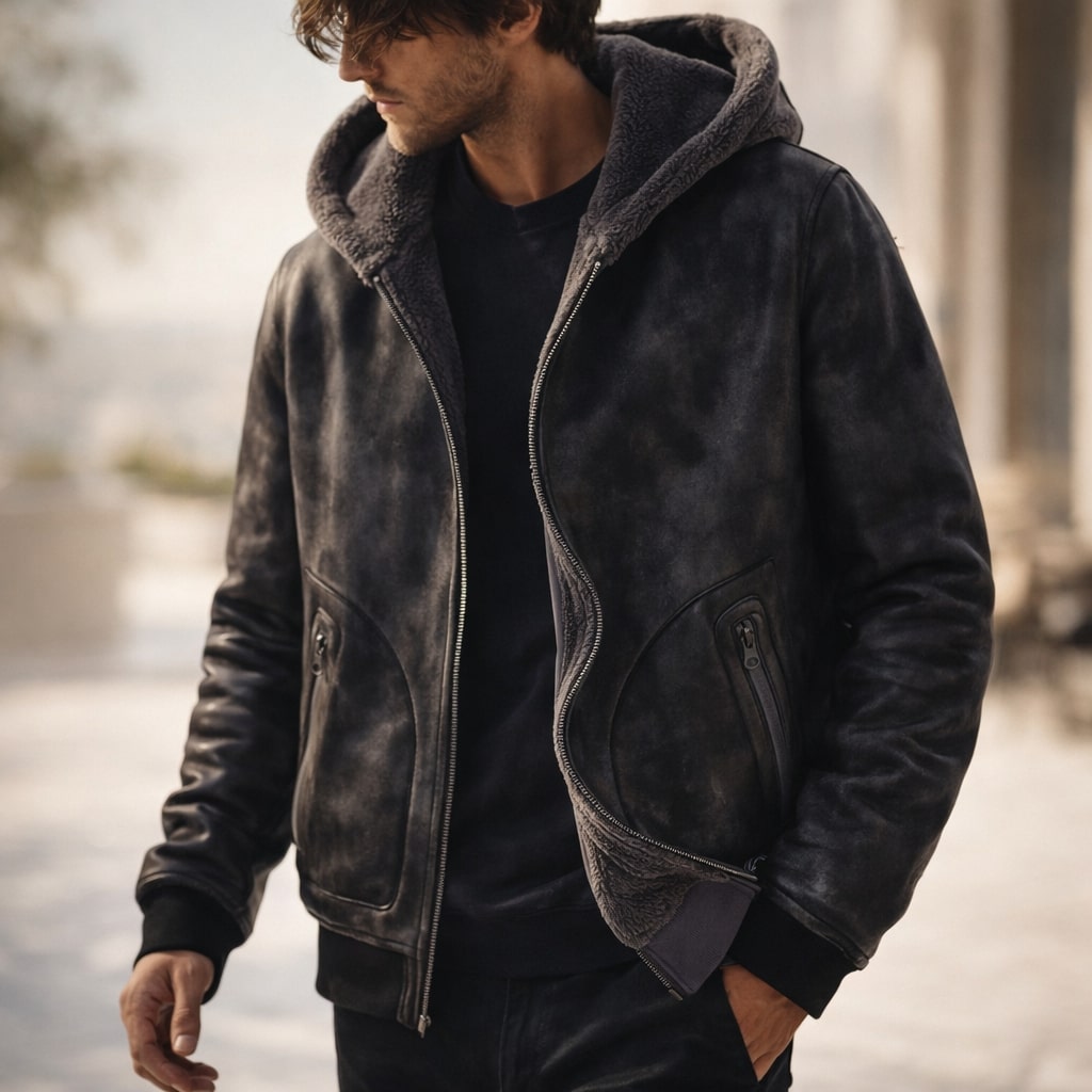 LAURENT MONACO | VESTE ISOLÉE ZIPPÉE POUR HOMME