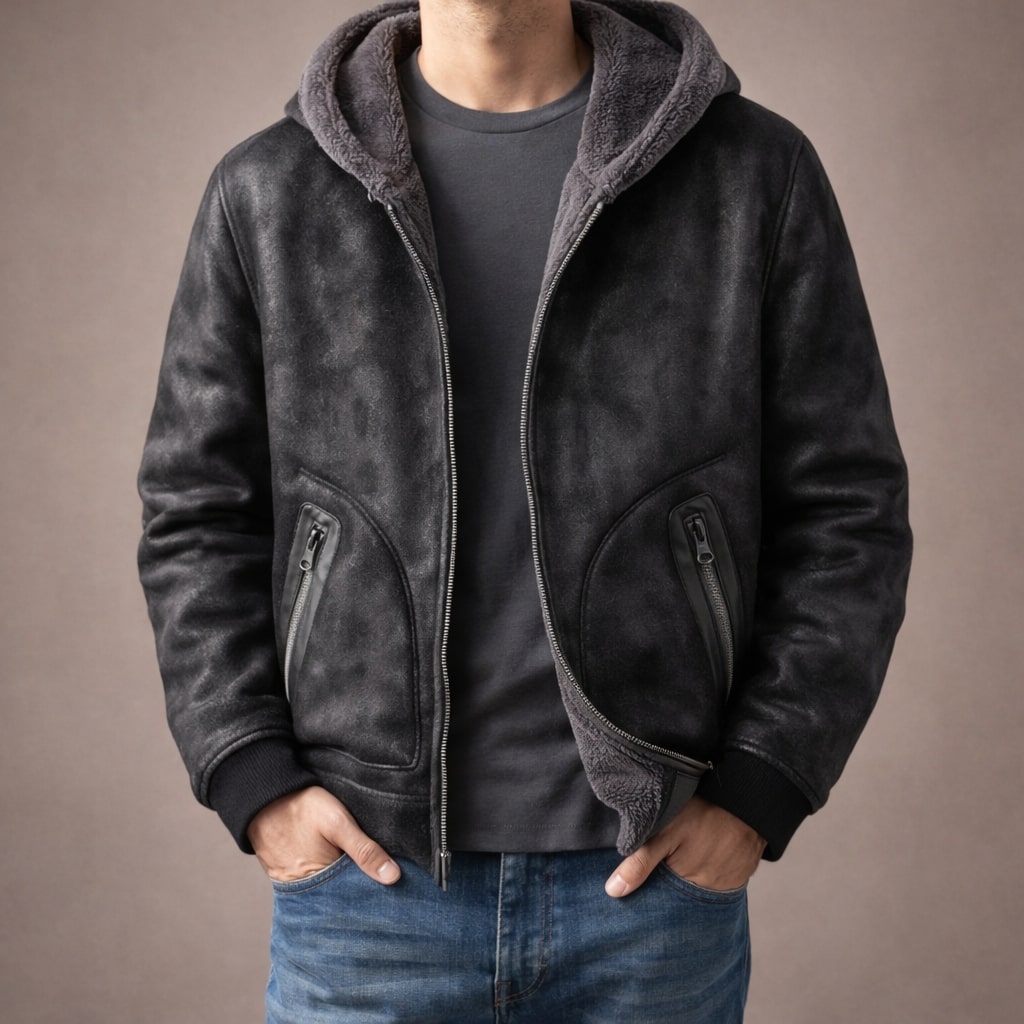 LAURENT MONACO | VESTE ISOLÉE ZIPPÉE POUR HOMME