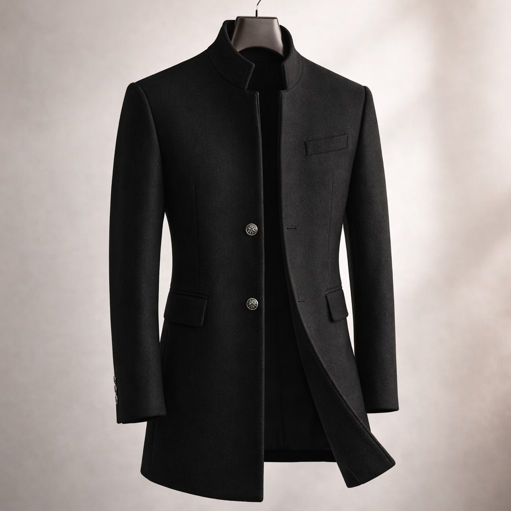 LAURENT MONACO | MANTEAU COL MONTANT POUR HOMME
