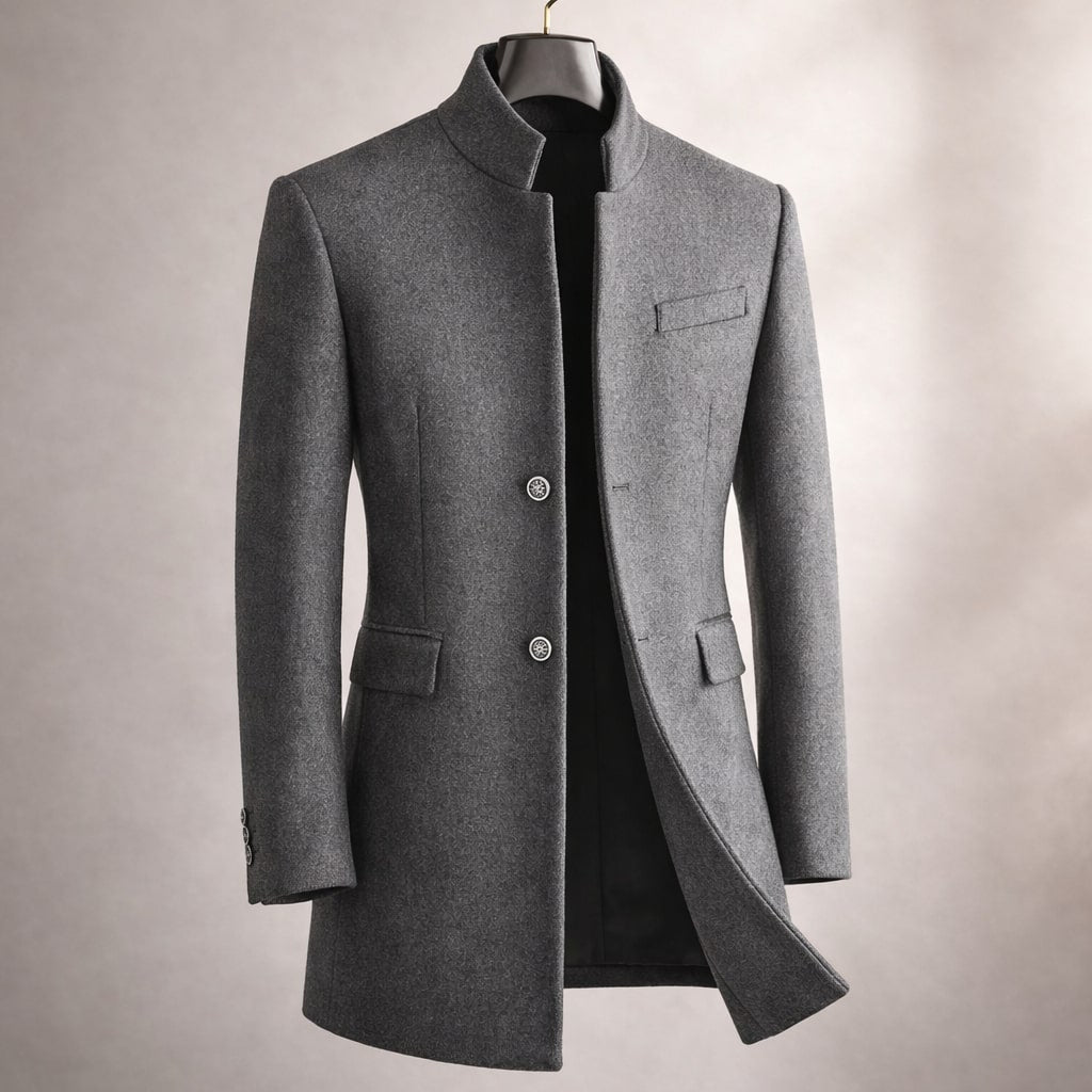 LAURENT MONACO | MANTEAU COL MONTANT POUR HOMME