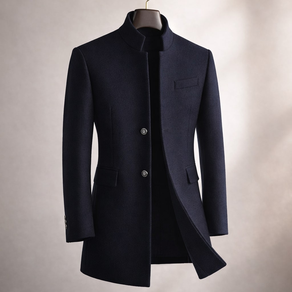 LAURENT MONACO | MANTEAU COL MONTANT POUR HOMME
