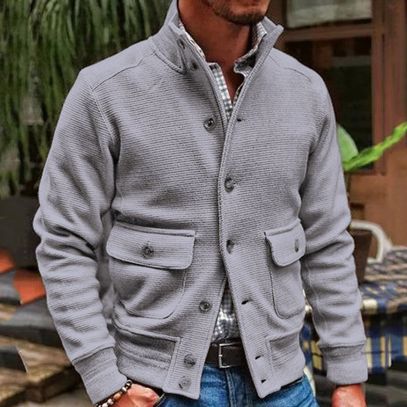 LAURENT MONACO | VESTE COL MONTANT POUR HOMME