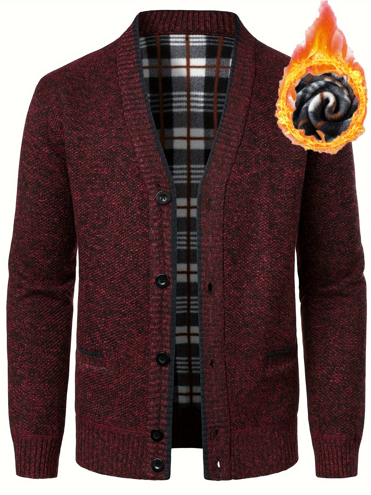 LAURENT MONACO | CARDIGAN À FERMETURE ÉCLAIR POUR HOMMES