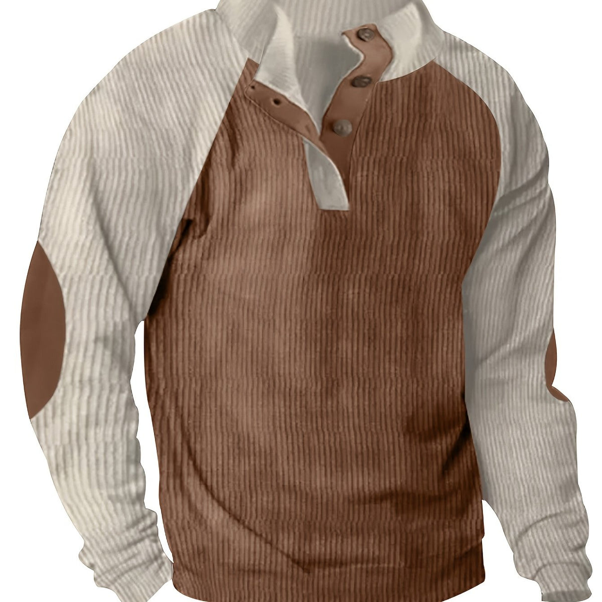 LAURENT MONACO | PULL EN MAILLE À CONTRASTES POUR HOMMES