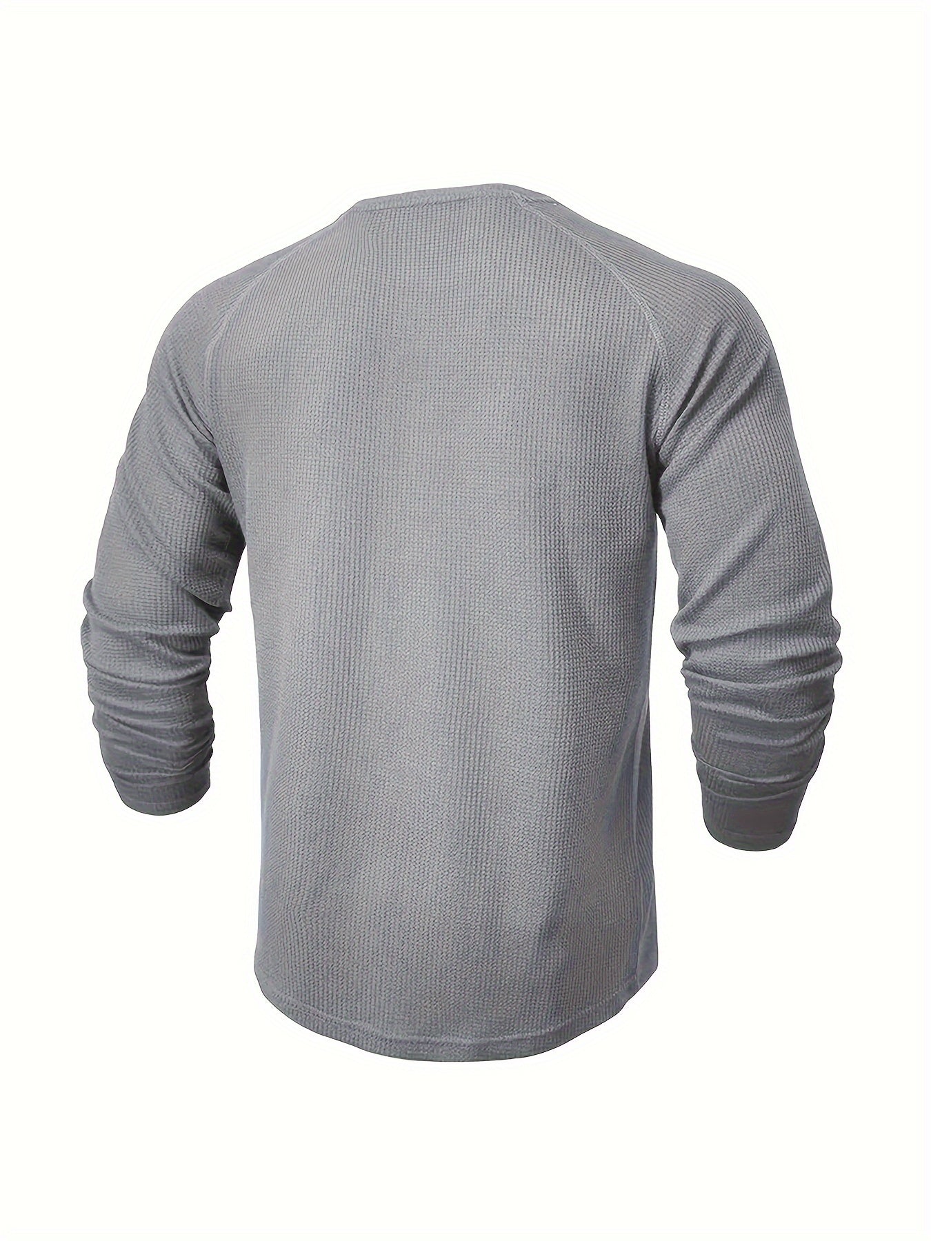 LAURENT MONACO | T-SHIRT HENLEY TEXTURÉ POUR HOMMES