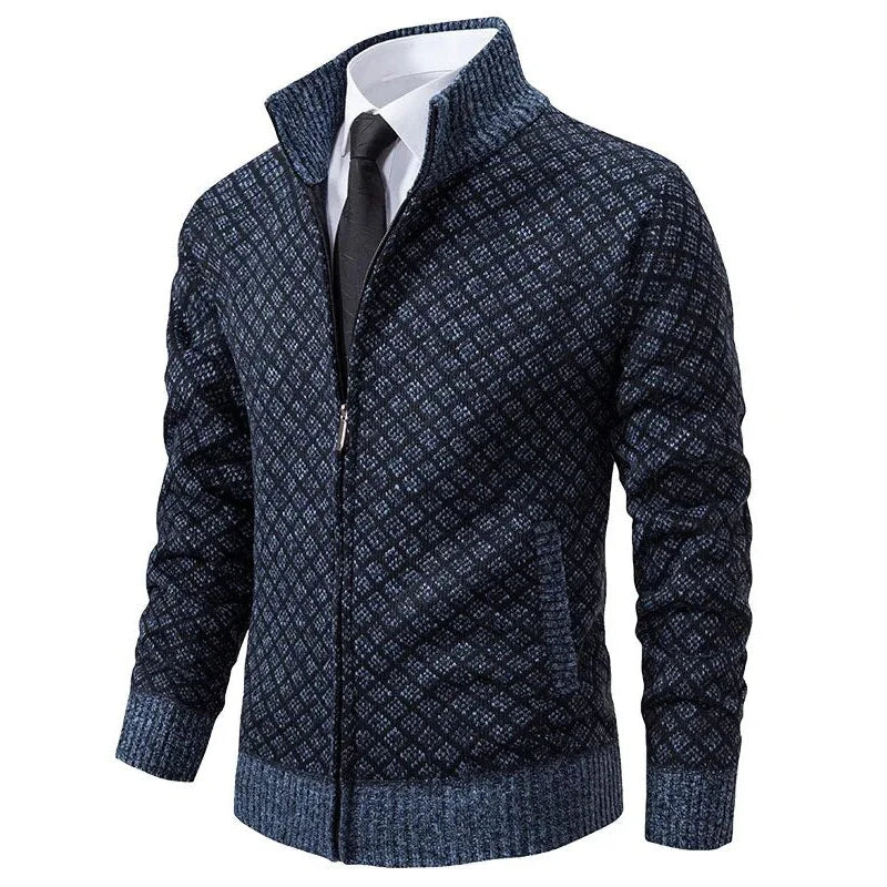 LAURENT MONACO | GILET MAILLE GAUFRÉE POUR HOMME
