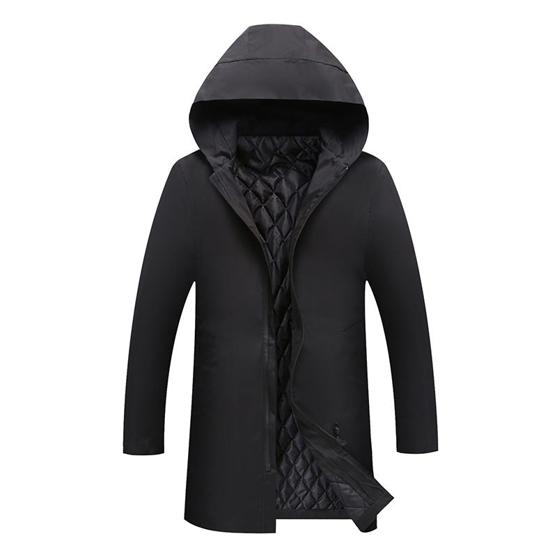 LAURENT MONACO | VESTE D'HIVER AVEC CAPUCHE POUR HOMME