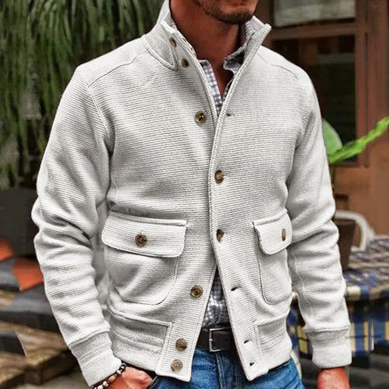 LAURENT MONACO | VESTE COL MONTANT POUR HOMME
