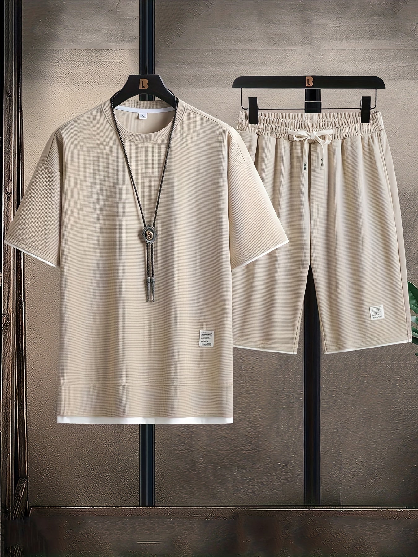 LAURENT MONACO | ENSEMBLE TRICOT GAUFRÉ POUR HOMME