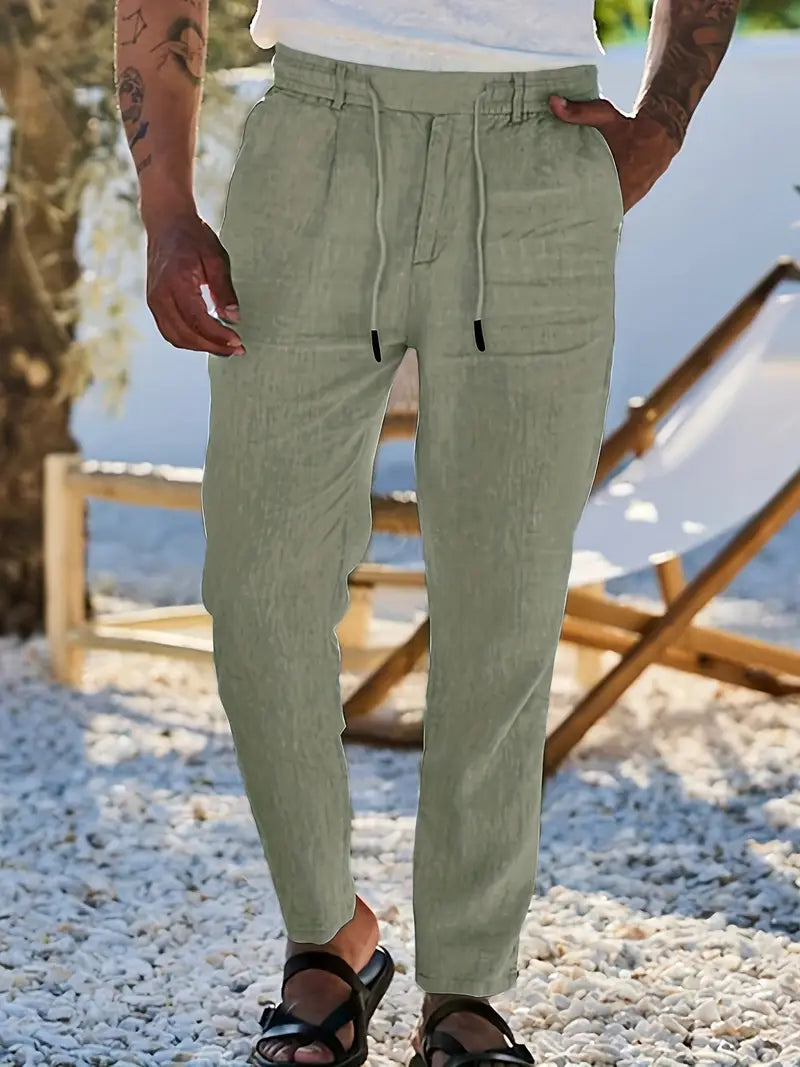 LAURENT MONACO | PANTALON MINIMALISTE DE TOUS LES JOURS POUR HOMME