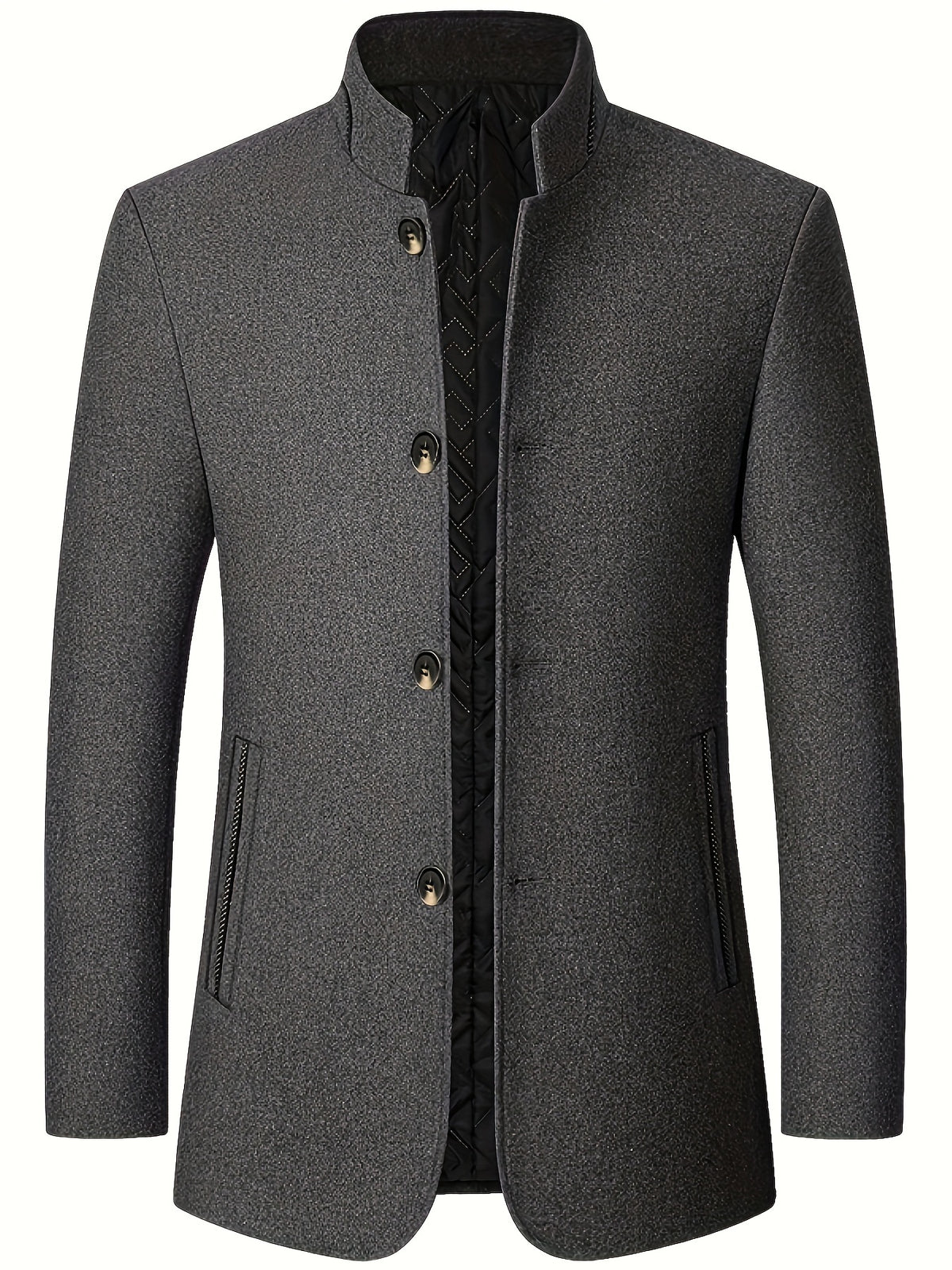 LAURENT MONACO | VESTE À COL MONTANT POUR HOMMES
