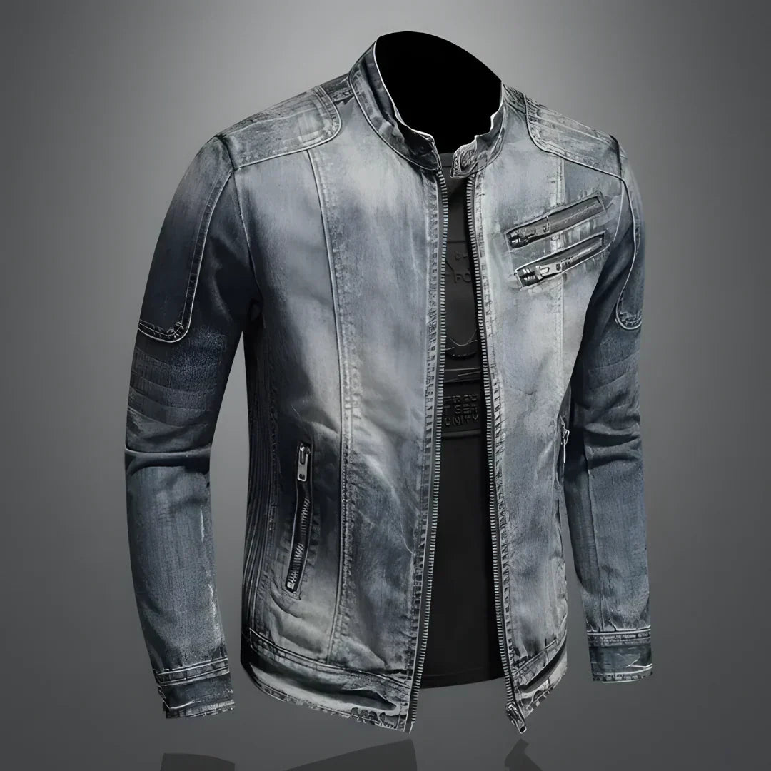 LAURENT MONACO | VESTE EN JEAN ROBUSTE