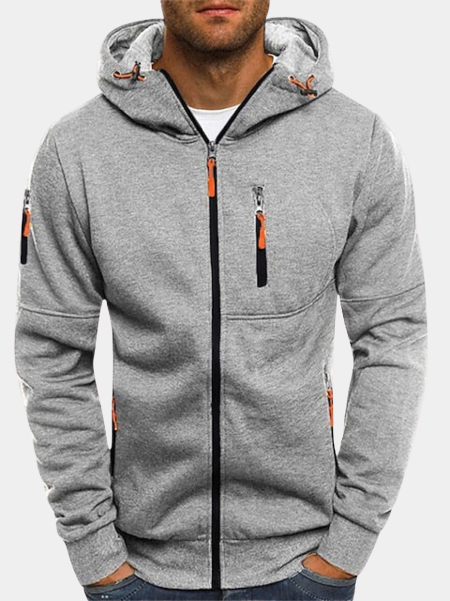 LAURENT MONACO | SWEAT À CAPUCHE AVEC POCHES POUR HOMMES