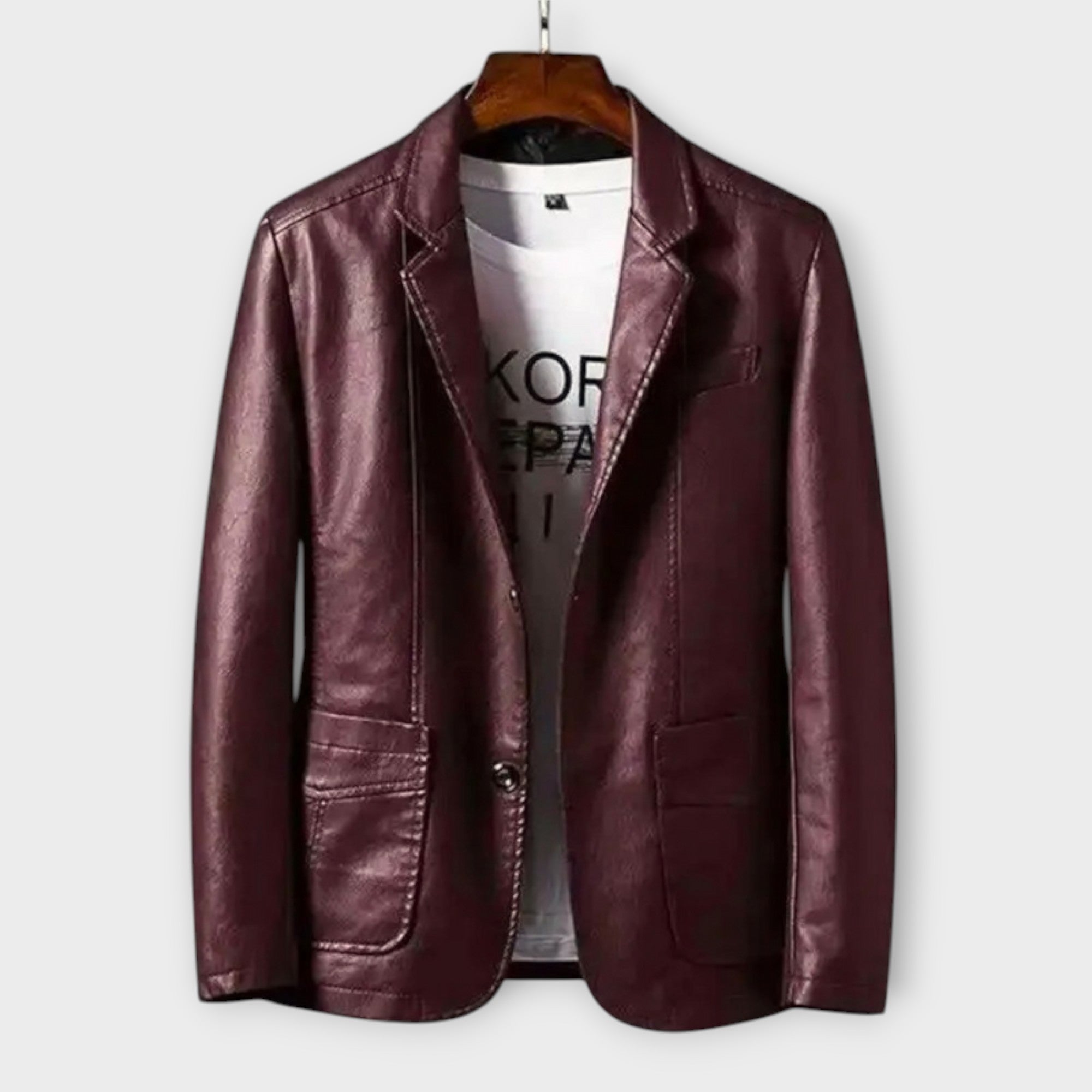 LAURENT MONACO | VESTE EN CUIR SOUPLE POUR HOMME