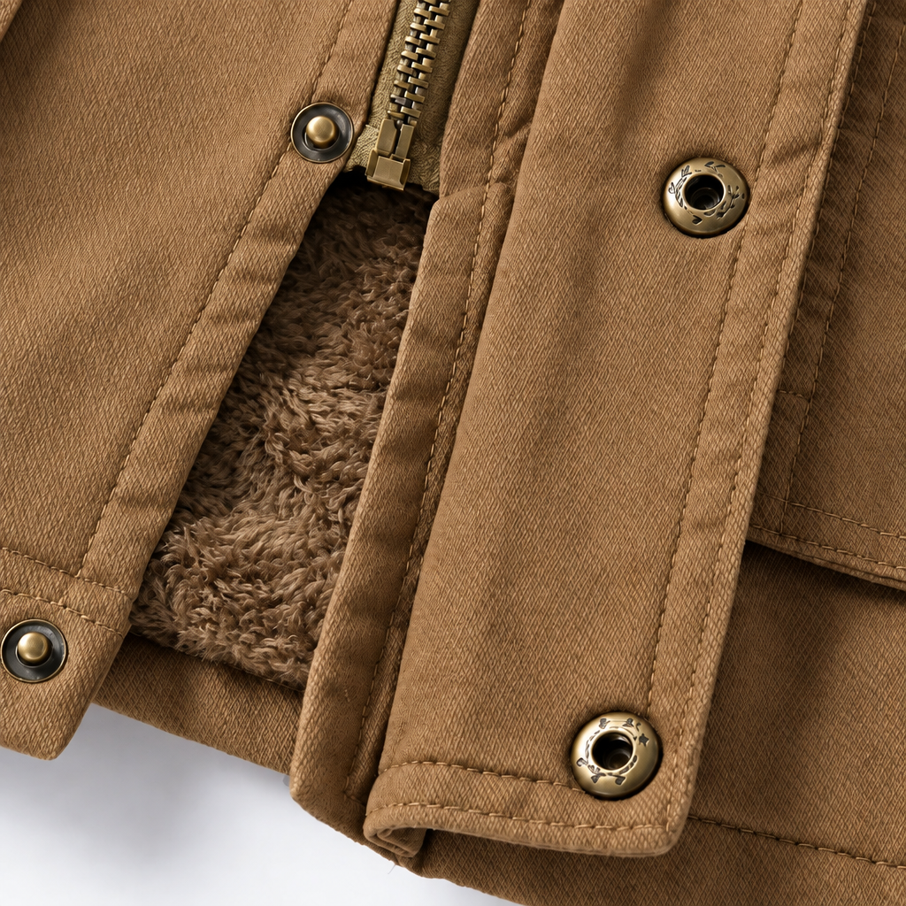 LAURENT MONACO | VESTE À CAPUCHE EN COTON POUR HOMMES