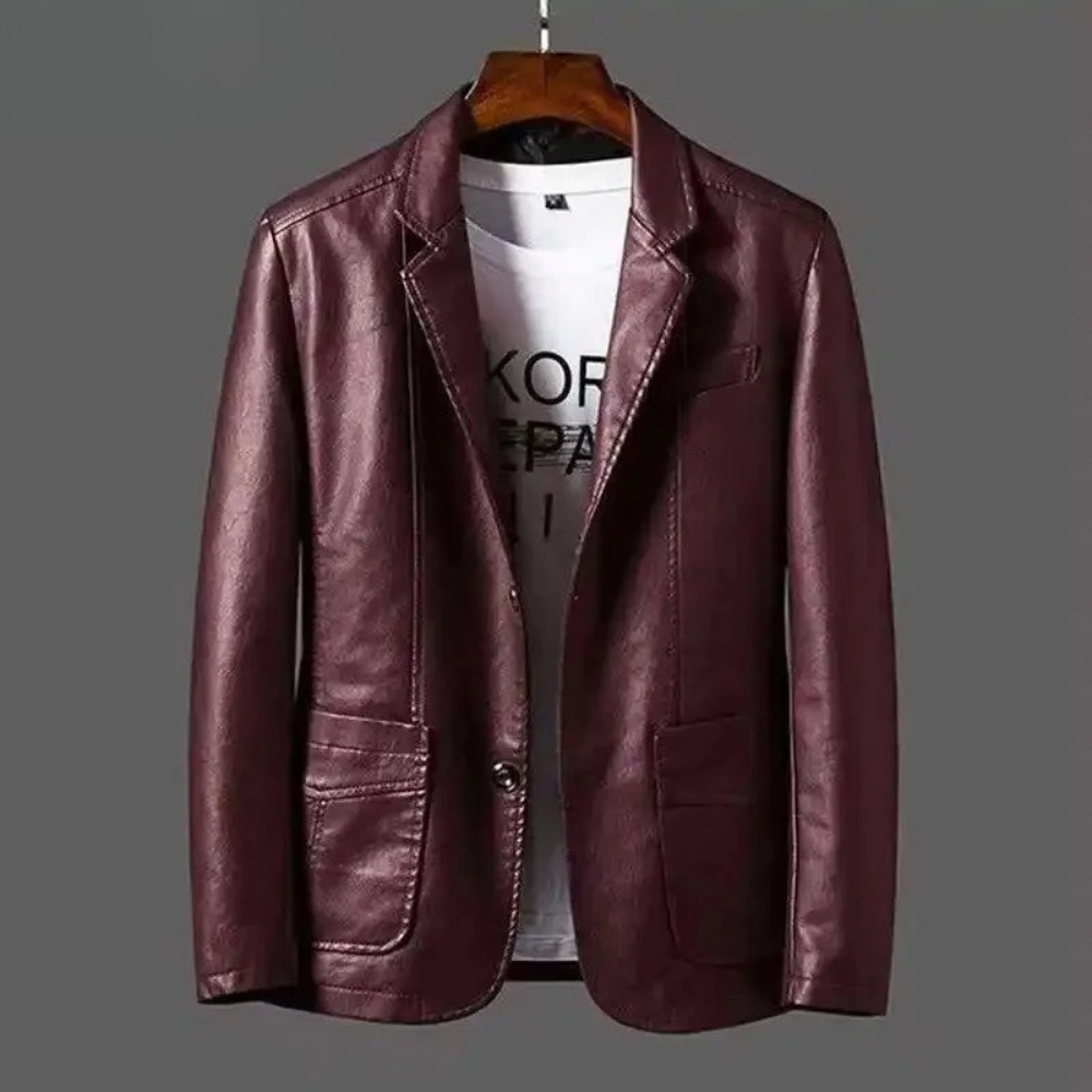 LAURENT MONACO | VESTE EN CUIR HAUT DE GAMME POUR HOMME