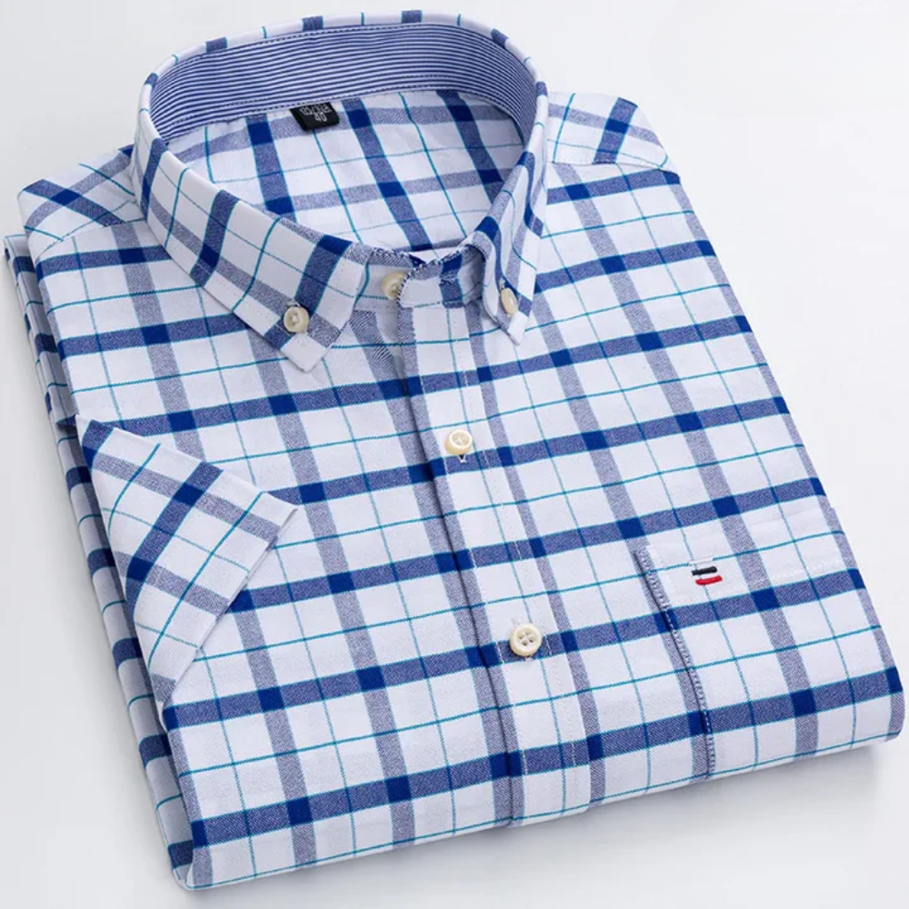 LAURENT MONACO | CHEMISE À BOUTONS À MOTIFS POUR HOMMES