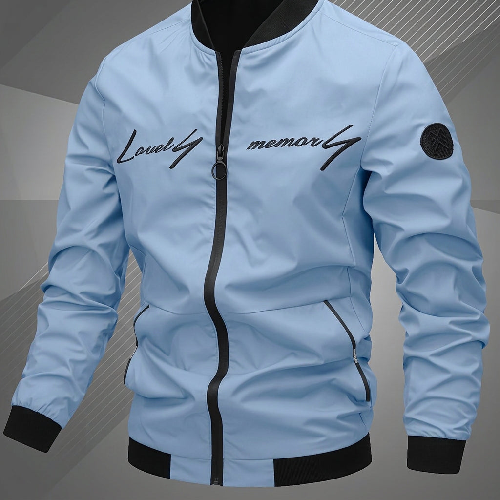 LAURENT MONACO | VESTE DE BASEBALL BRODÉE POUR HOMMES