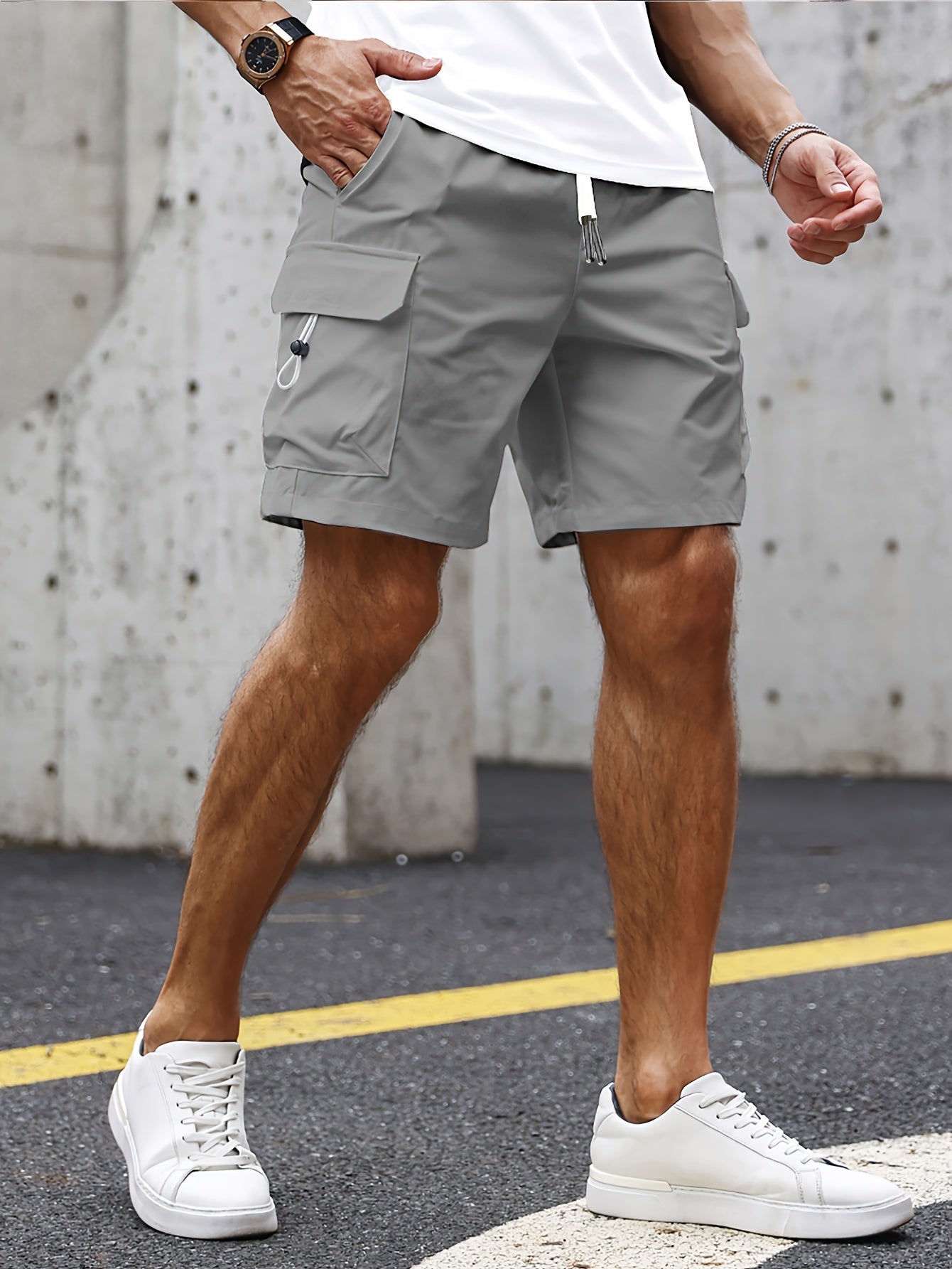 LAURENT MONACO | SHORTS CARGO POUR HOMME