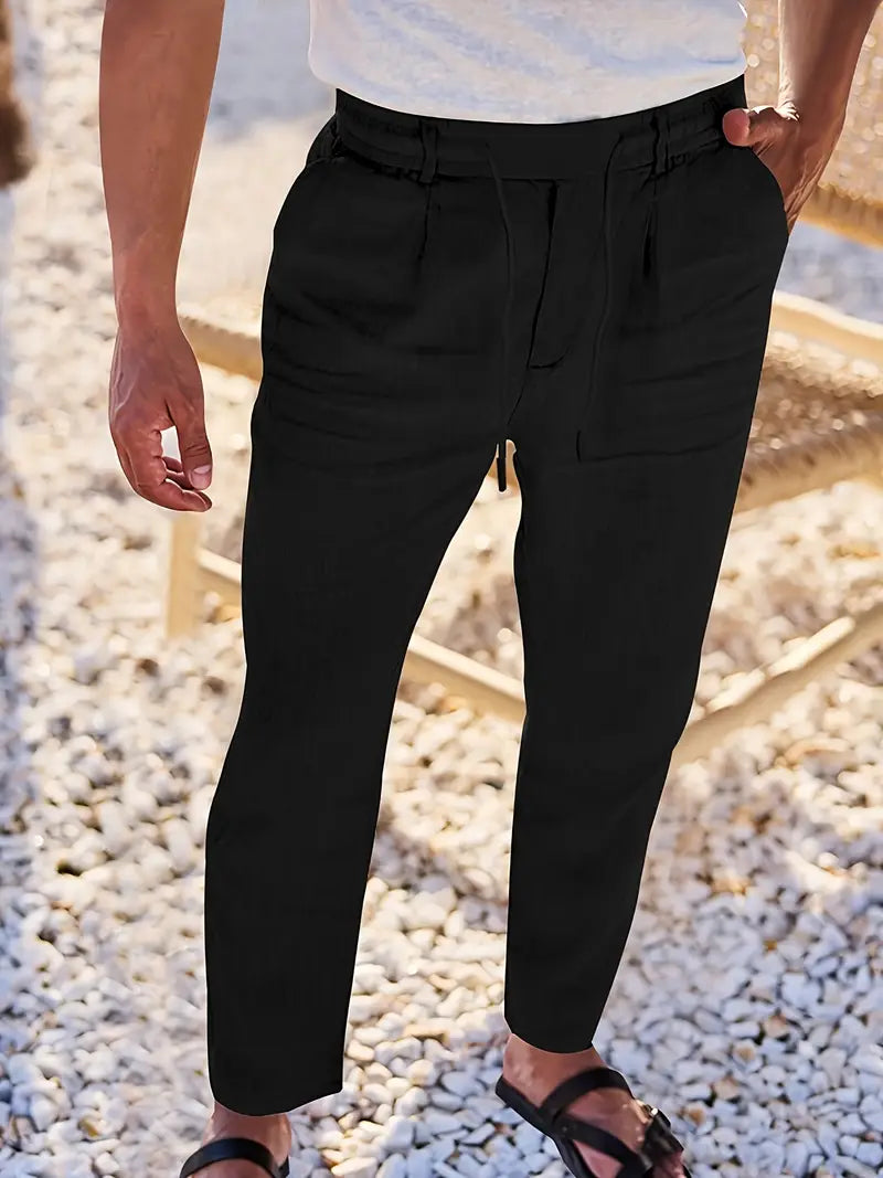 LAURENT MONACO | PANTALON MINIMALISTE DE TOUS LES JOURS POUR HOMME
