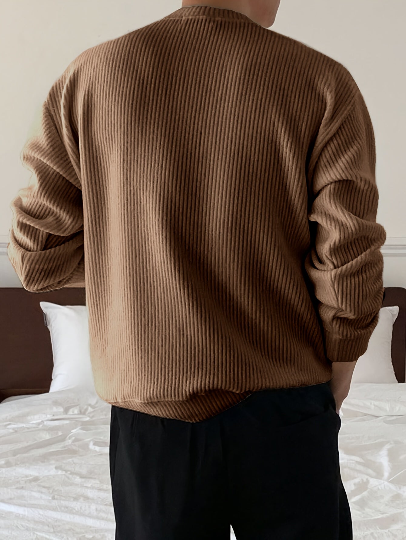 LAURENT MONACO | PULL EN MAILLE AMPLE POUR HOMMES