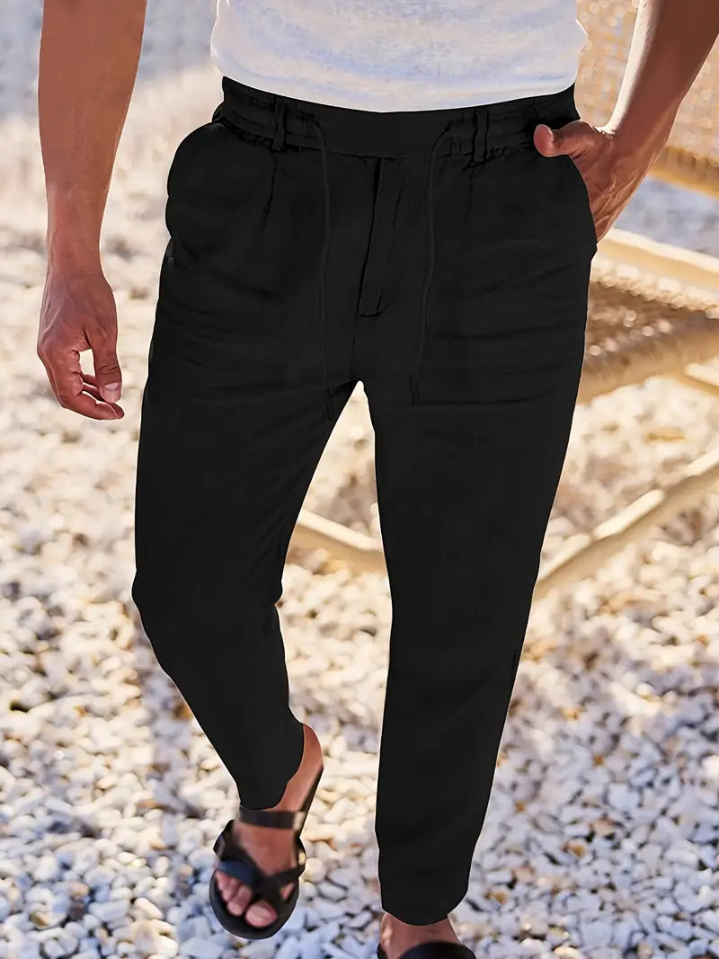 LAURENT MONACO | PANTALON MINIMALISTE DE TOUS LES JOURS POUR HOMME