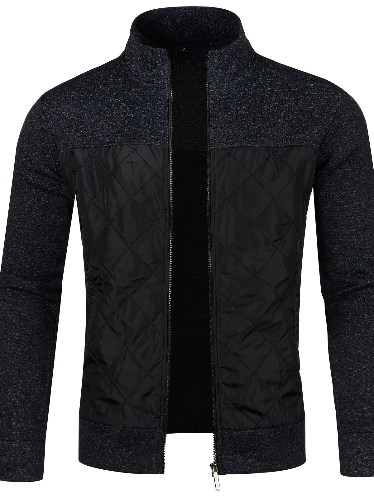 LAURENT MONACO | VESTE À COL MONTANT ET FERMETURE ÉCLAIR POUR HOMMES