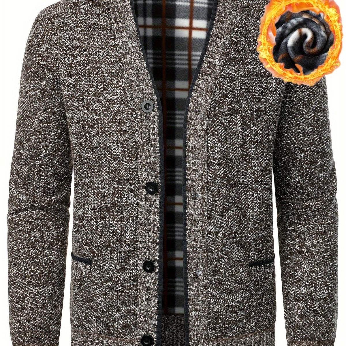LAURENT MONACO | CARDIGAN À FERMETURE ÉCLAIR POUR HOMMES