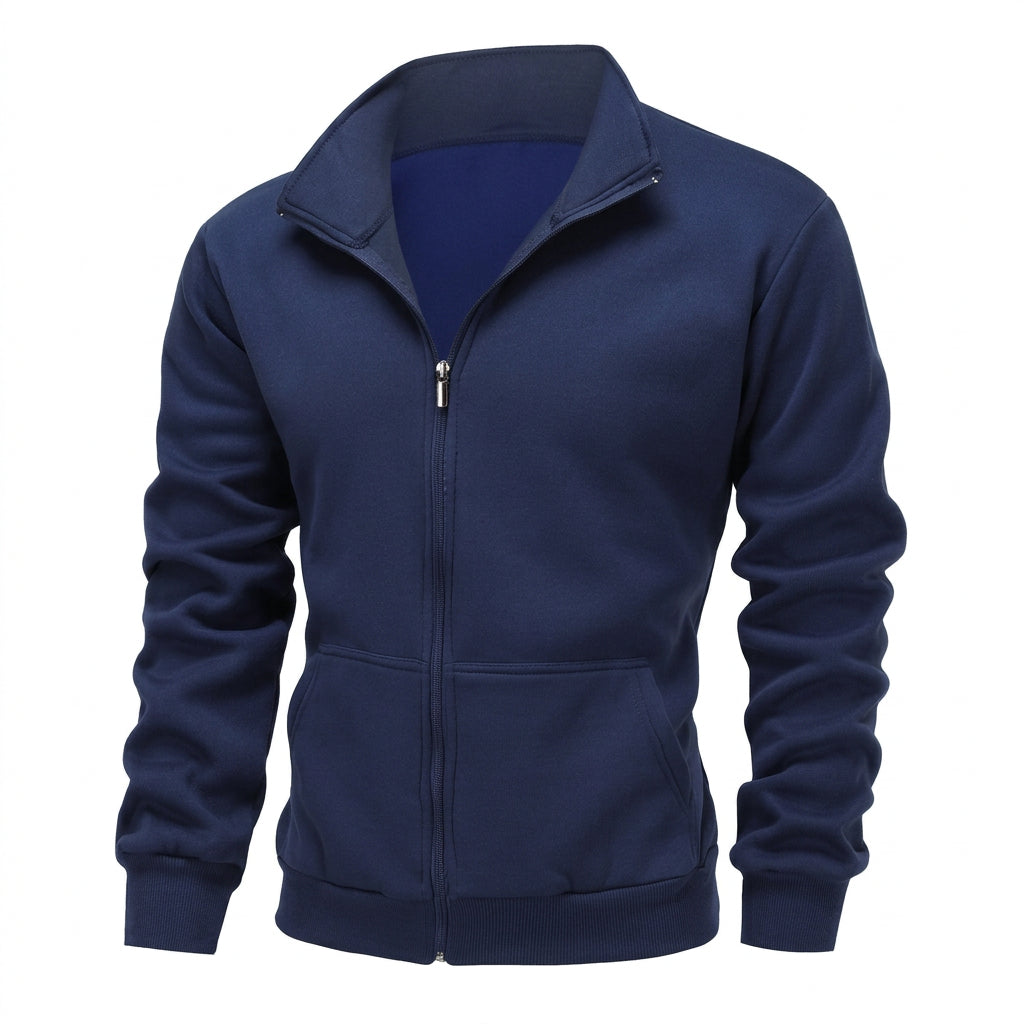 LAURENT MONACO | VESTE À FERMETURE ÉCLAIR COUPE SLIM POUR HOMMES