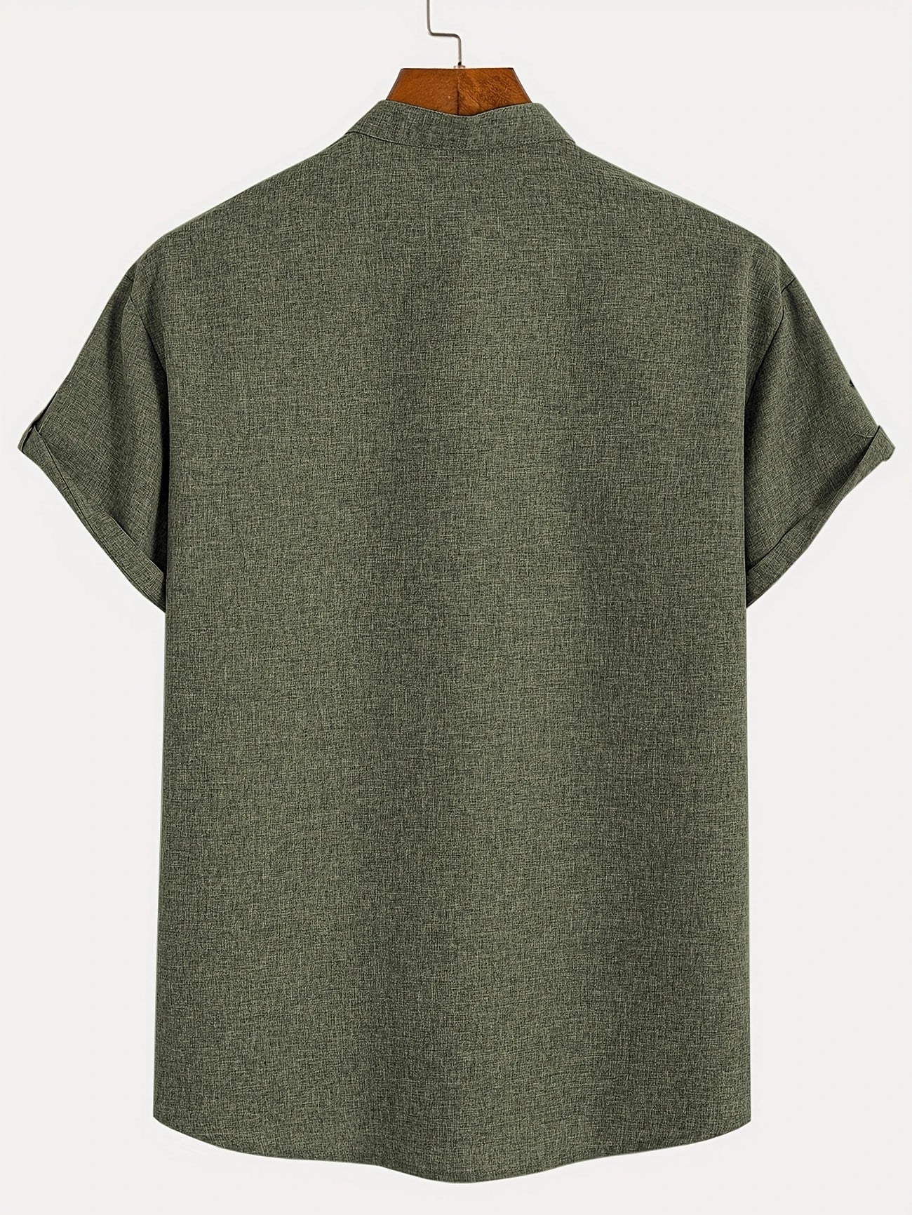 LAURENT MONACO | CHEMISE À COL MONTANT POUR HOMMES