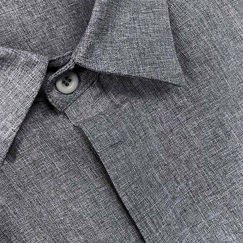 LAURENT MONACO | CHEMISE EN LIN ET COTON POUR HOMMES