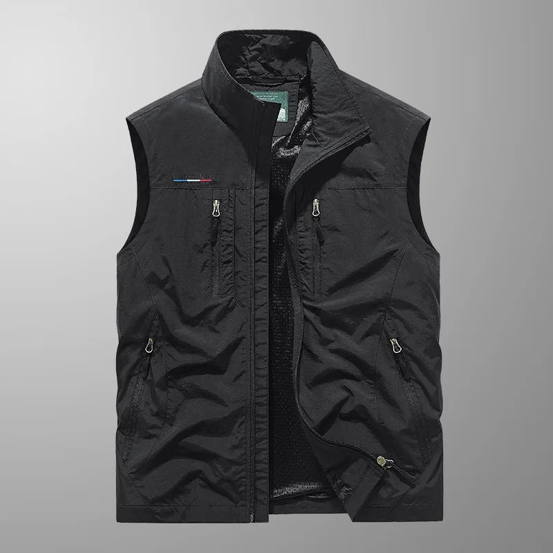 LAURENT MONACO | GILET CARGO FONCTIONNEL POUR HOMMES