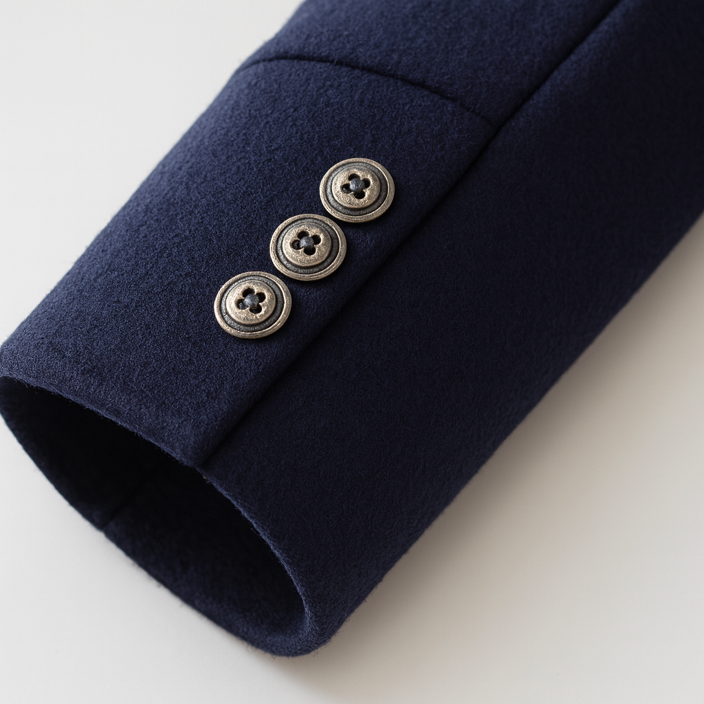 LAURENT MONACO  MANTEAU EN LAINE POUR HOMMES