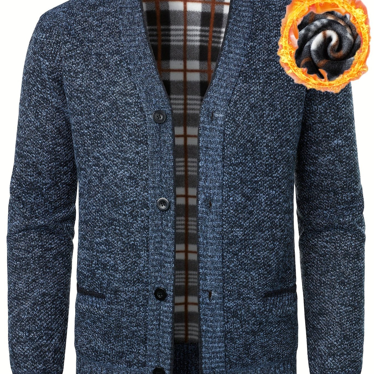 LAURENT MONACO | CARDIGAN À FERMETURE ÉCLAIR POUR HOMMES
