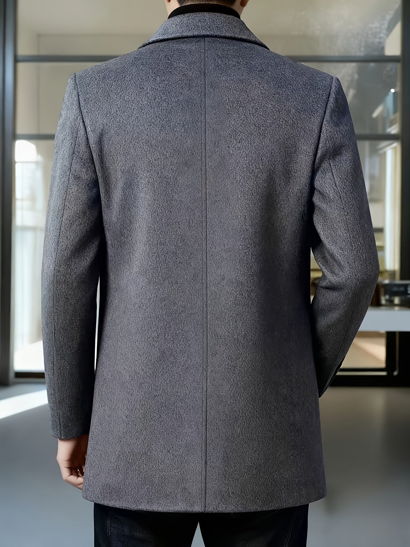 LAURENT MONACO | VESTE EN POLAIRE À REVERS POUR HOMMES
