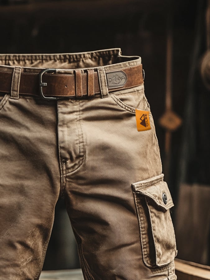 LAURENT MONACO | SHORTS CARGO CLASSIQUES POUR HOMMES