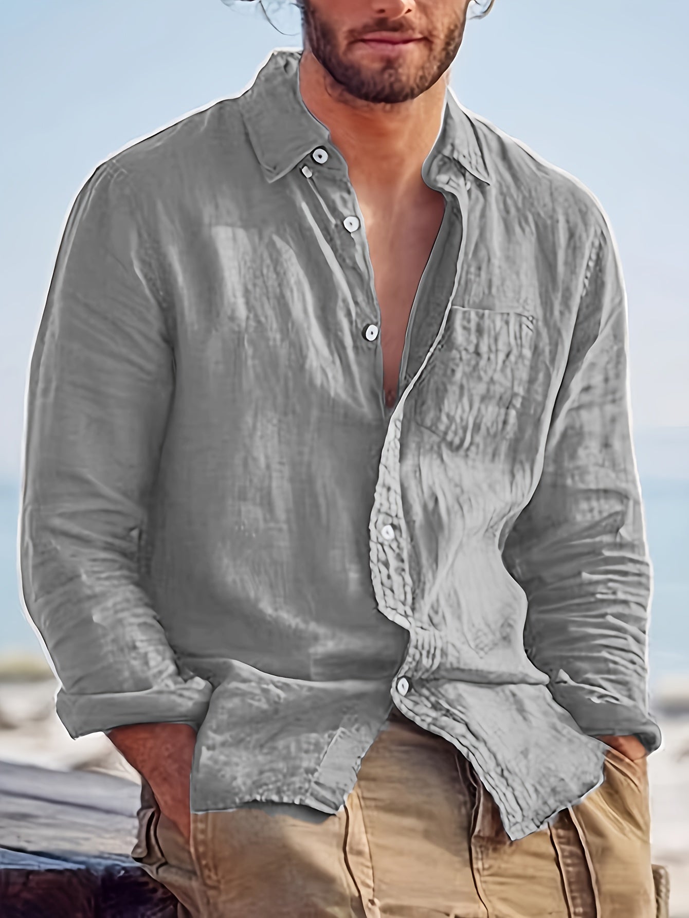LAURENT MONACO | CHEMISE COTON POUR HOMMES