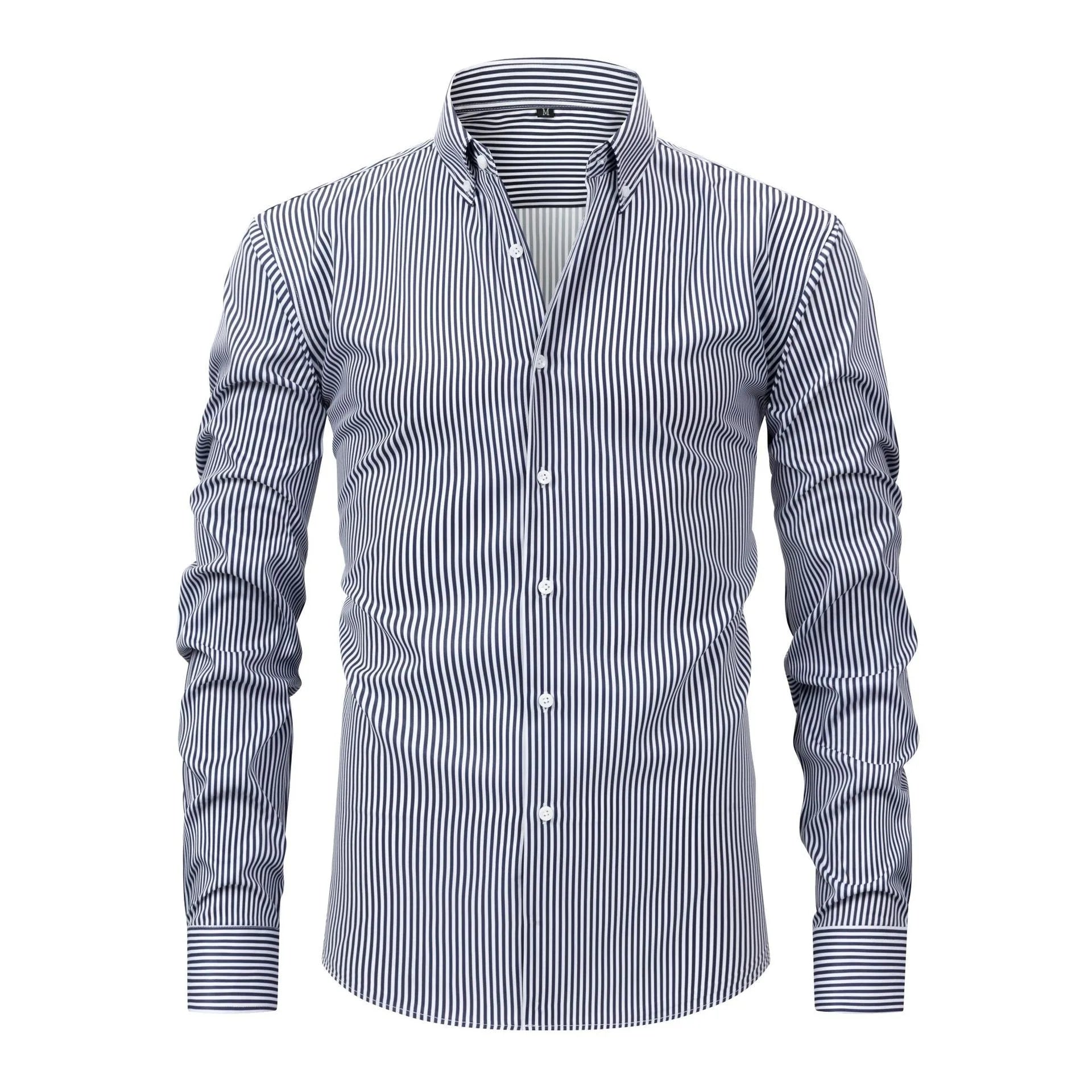 LAURENT MONACO | CHEMISE RAYÉE ÉLÉGANTE POUR HOMMES