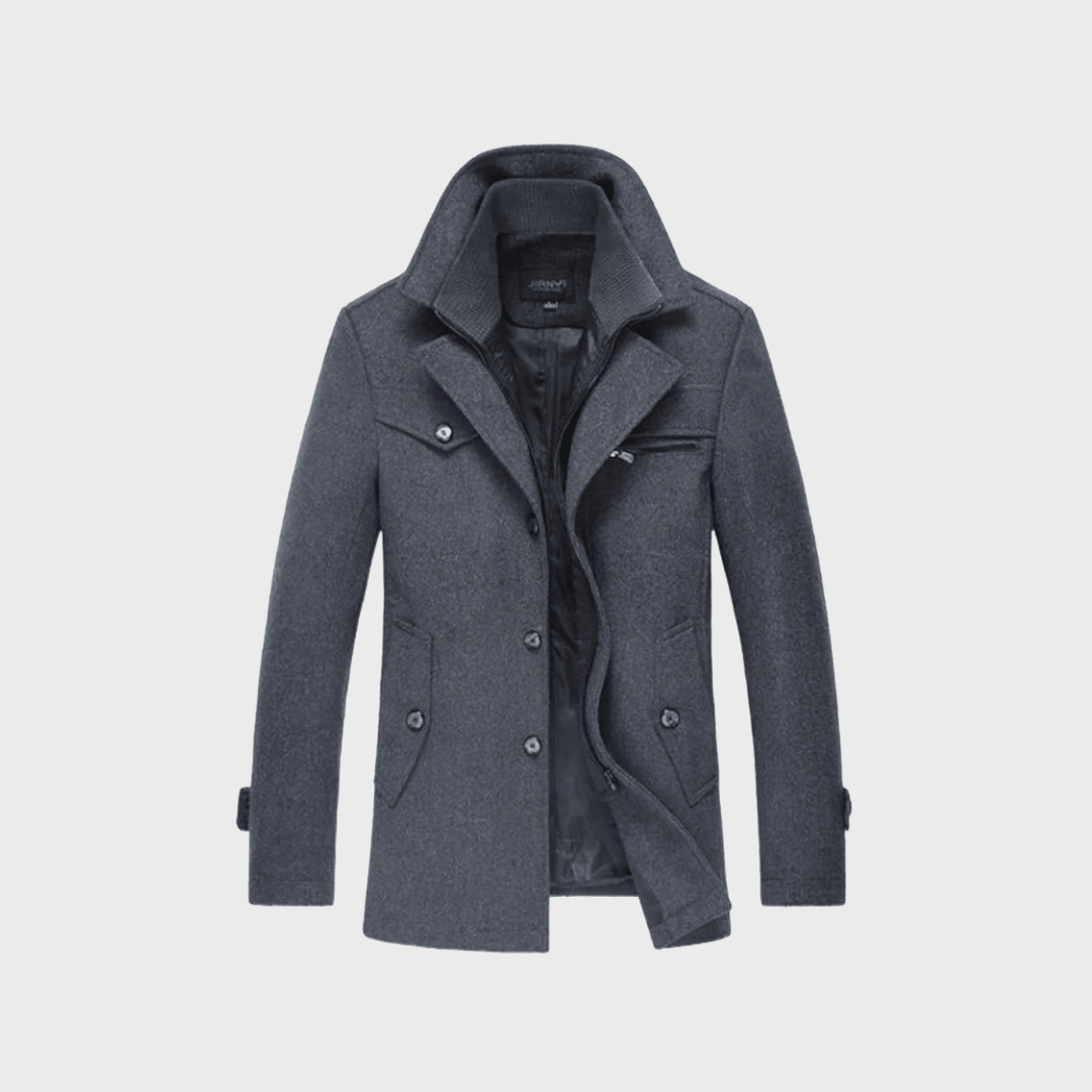 LAURENT MONACO | MANTEAU D'HIVER CLASSIQUE POUR HOMMES