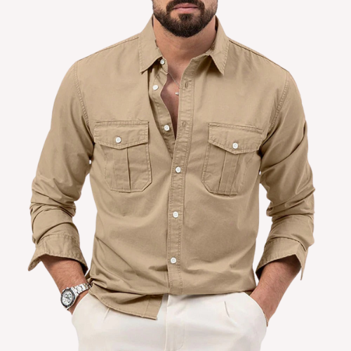 LAURENT MONACO | POLO IN COTONE TESSUTO
