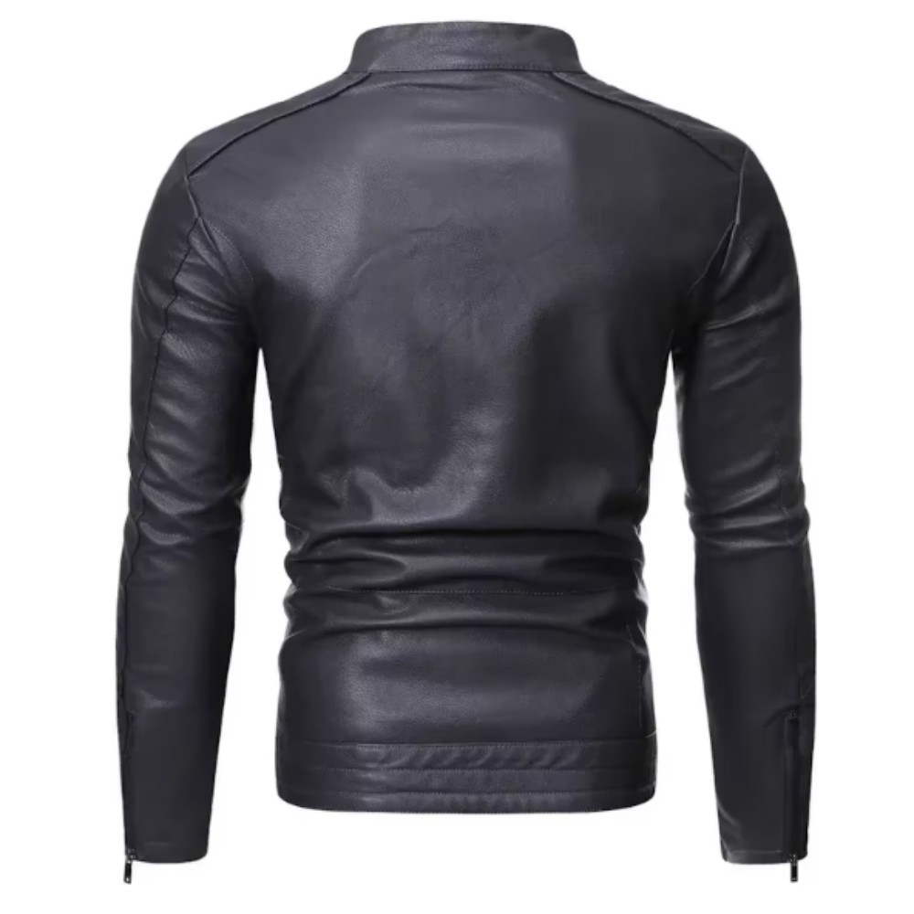 LAURENT MONACO | VESTE EN CUIR ÉLÉGANTE POUR HOMME
