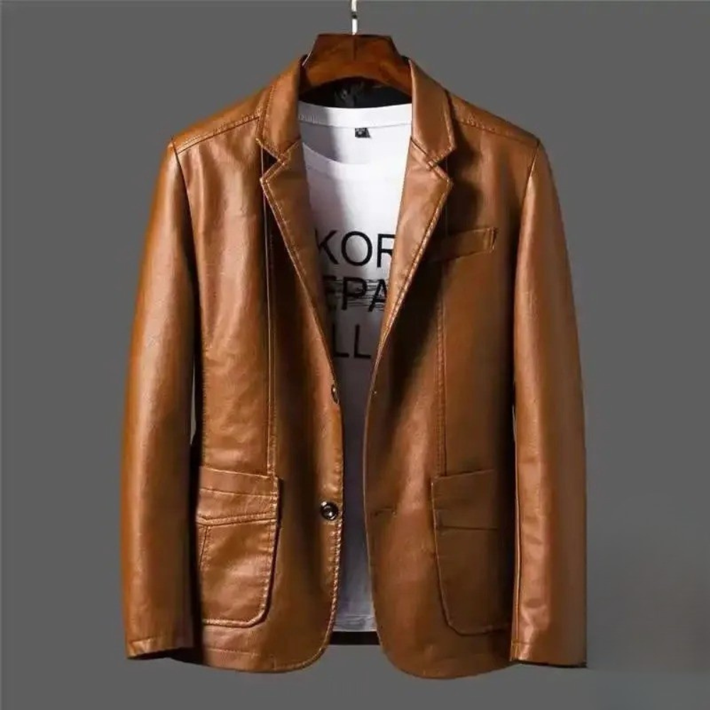 LAURENT MONACO | VESTE EN CUIR HAUT DE GAMME POUR HOMME
