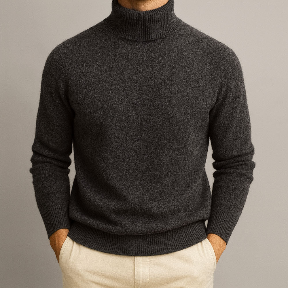 LAURENT MONACO | PULL À COL MONTANT POUR HOMME