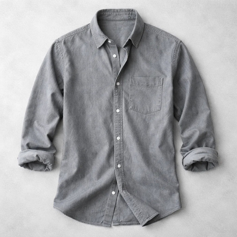 LAURENT MONACO | CHEMISE EN COTON ANCIEN POUR HOMMES