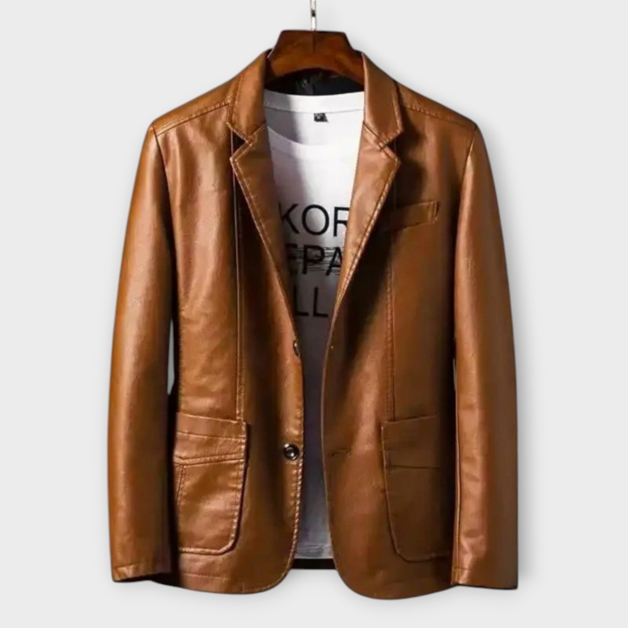 LAURENT MONACO | VESTE EN CUIR SOUPLE POUR HOMME